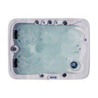 Bain à remous pour 3 personnes, hydro massage sexuel, spa, spa, balboa, bon marché