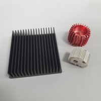 Tube de radiateur en alliage d'aluminium Cj3A, 2 LED, dissipateur thermique, services de soudage par pliage, surface anodisée, usage industriel, norme européenne