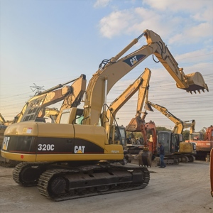 Excavatrice sur chenilles d'occasion de haute qualité CAT320C du Japon à vendre – Caterpillar - Product Image 5