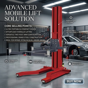 Elevador <span class=keywords><strong>de</strong></span> Autos <span class=keywords><strong>de</strong></span> un Solo Poste, Resistente, Montado en el Suelo, <span class=keywords><strong>de</strong></span> 3 Toneladas, Accionamiento Hidráulico/Eléctrico, para Servicio <span class=keywords><strong>de</strong></span> Flota <span class=keywords><strong>de</strong></span> Autos <span class=keywords><strong>de</strong></span> <span class=keywords><strong>Alquiler</strong></span>, Cambio <span class=keywords><strong>de</strong></span> Aceite, Inspección, ZeHoo - Product Image 1