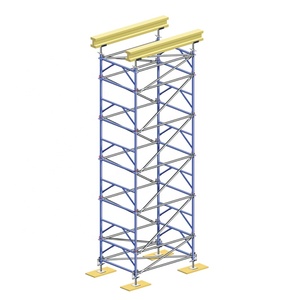 Échafaudage mobile en aluminium d'<span class=keywords><strong>occasion</strong></span> pour la construction - Product Image 2