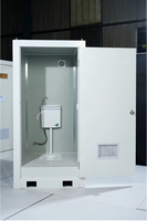 Cymdin – Cabine de Douche et Toilettes Mobiles Préfabriquées en Acier de Haute Qualité, Écologiques, Style Chinois, pour Parcs Extérieurs