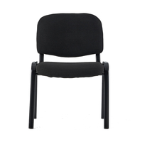 Chaise de visiteur pliable et empilable en acier moderne pour salle de réunion et hôtel, fournie directement par l'usine