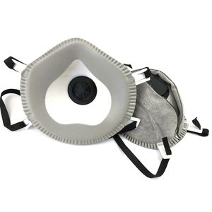 Masker debu <span class=keywords><strong>FFP3</strong></span>, penutup hidung busa lembut perlindungan pernapasan bentuk cangkir - Product Image 6