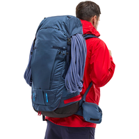 Sac à dos de randonnée multifonctionnel imperméable pour le sport de plein air, 55 litres, polyester léger, pour le camping et les voyages