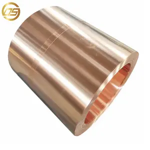 Gran oferta, tira de cobre, bobina de cobre personalizada de fábrica, lámina de cobre puro 99.9%