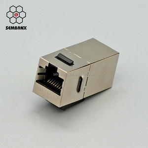 RJ45 Coupler <span class=keywords><strong>Cat6</strong></span> cat6A CAT7 Inline Coupler FTP đi qua - Product Image 4