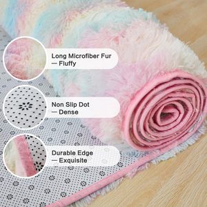 Nouveau Tapis Haut <span class=keywords><strong>de</strong></span> Gamme en Peluche Épais pour <span class=keywords><strong>Chambre</strong></span>, Salon, Chevet, Canapé et Table Basse 2026 - Product Image 5