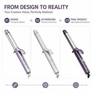 Herramienta de Peinado para Viaje, Directo de Fábrica Torlin, Rizador de Pelo Multifuncional de Barril Largo Extra Grande de 50 mm (2 Pulgadas) para Cabello Grueso - Product Image 2