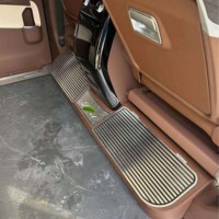 Nouveaux accessoires automobiles, pédale de porte centrale en ABS + alliage d'aluminium avec boîte de rangement, installation sans perte de place pour Tourneo Maikairui