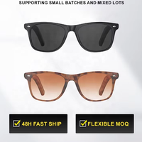 Lunettes de soleil polarisées unisexes, protection UV400, noires, surdimensionnées, monture intégrale, pour la conduite et la pêche, colorées
