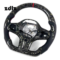 Volant en fibre de carbone forgé or pour BMW G30 G31 G32 X3 G01 X4 G02 M2 G87 M3 G80 M4 G82 G42 G20 LCI M5 F90 G11