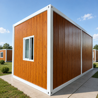 Conteneurs à faible coût pour les entreprises, maison modulaire préfabriquée, maison conteneur détachable pour l'hébergement des travailleurs des camps miniers