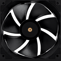 Ventilateurs de refroidissement liquide Yuanyang Wholesale TL-G12RB 12cm noirs en plastique avec dissipateur thermique et conception de refoulement hydraulique pour boîtier d'ordinateur