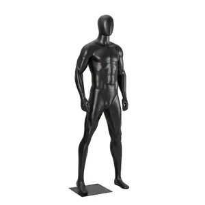 Fiberglass Full Body Man Muscular Sports Male Mannequin For Sportswear Display