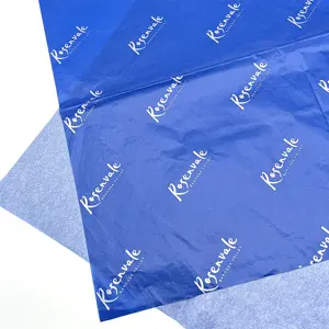 27G Geschenk Seidenpapier Wickeln individuelles Hemd-Wickelpapier individuelles Seidenpapier gedrucktes Logo