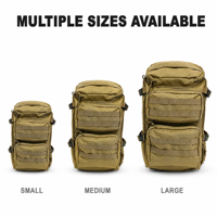 Sac à dos tactique imperméable de qualité supérieure avec bretelles détachables pour la chasse, la survie et les activités de plein air