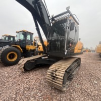 Excavadora Usada de Segunda Mano Hyundai HX220HD HX220 Original de Corea, Máquina Excavadora Hidráulica Pesada de 22 Toneladas en Venta