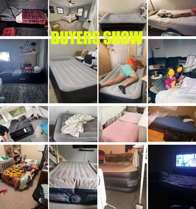 Grosir kustom pompa diri luar ruangan kasur udara tiup kasur tidur perjalanan berkemah diri kasur udara tiup matras tidur - Product Image 3