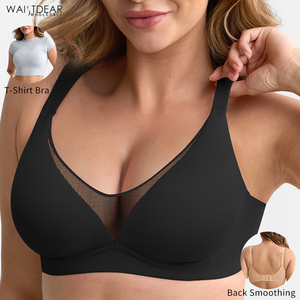 <span class=keywords><strong>Reggiseni</strong></span> minimizzatori in rete Hexin all'ingrosso, copertura completa, taglie forti, push-up, per seni abbondanti, senza imbottitura, <span class=keywords><strong>con</strong></span> <span class=keywords><strong>ferretto</strong></span>, da donna - Product Image 1