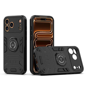 Fundas de teléfono <span class=keywords><strong>SingStar</strong></span> dos en uno TPU + PC Para Samsung Galaxy S25 FE soporte giratorio de 360 grados soporte Fundas Para Celular - Product Image 2