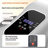 Mini Elliptique Magnétique en Acier de Haute Qualité pour Usage Domestique, Appareil Portable d'Entraînement des Jambes et d'Exercice Croisé, Écologique et Durable