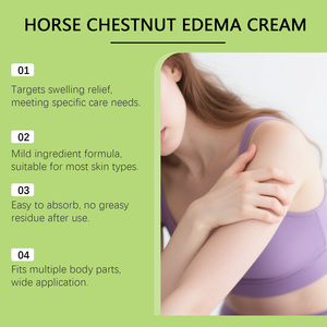 Crème de soin des <span class=keywords><strong>jambes</strong></span> OEM Horse Chestnut Extraits naturels de plantes Améliore la circulation sanguine Soulagement des œdèmes Soins des veines Massage externe - Product Image 5