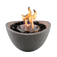 Foyer d'intérieur chaud à l'alcool, Bio-éthanol, Mini bol de feu