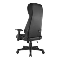 Chaise de jeu robuste en cuir PVC CH09-2, fauteuil inclinable ergonomique, chaise d'ordinateur