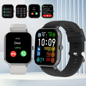 <span class=keywords><strong>Smartwatch</strong></span> Quadrato ZL54CJ per Donne, Chiamate BT, Monitoraggio Frequenza Cardiaca, Modalità Sport, Fitness Tracker Impermeabile, Orologio Intelligente per Uomini, TFT 1.83 Pollici, Carbonio - Product Image 1