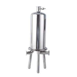 Filtro de Precisión de Acero Inoxidable 304 de 10 Pulgadas, Sistema de Filtración de Líquidos Químicos Finos, Filtro de Núcleo Único - Product Image 1