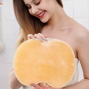Tapis de douche antidérapant en silicone pour le dos et les pieds, avec ventouses, pour massage et exfoliation - Product Image 2