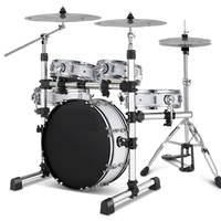 Professional Musical Percussion Instrument Jazz Drum Set 5 Drums Kits 3 Cymbals for Beginner