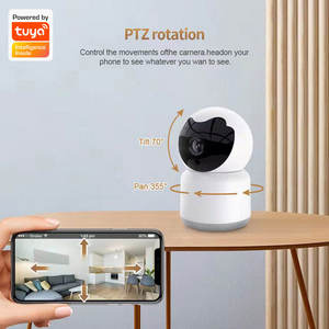 Caméra de surveillance pour bébé intelligente Tuya de haute qualité 1080P 2.0MP, caméra intérieure <span class=keywords><strong>Wifi</strong></span> 1080P, caméra de surveillance vidéo pour bébé PST-C10A-2MP - Product Image 3