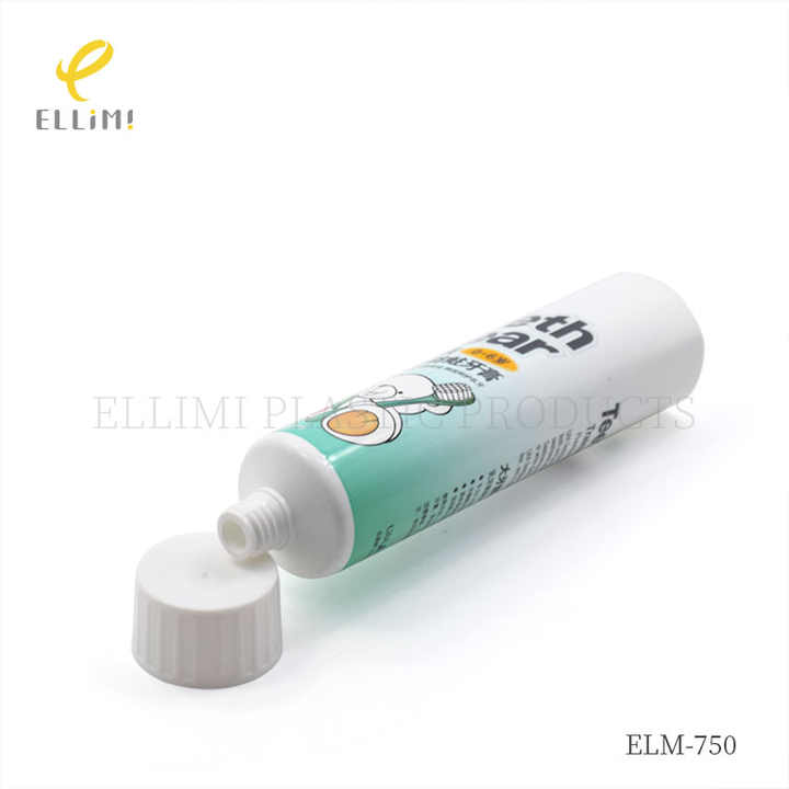 35 Coarse-Threaded Toothpaste Twist-Cap Cosmetic Plastic Squeeze Tube ...