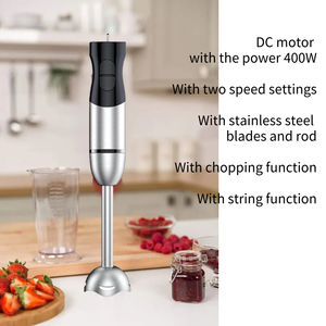 Dos velocidades BL9803A 400W <span class=keywords><strong>batidora</strong></span> eléctrica de mano juego 4 en 1 <span class=keywords><strong>batidora</strong></span> de mano con cuchillas y varilla de acero inoxidable - Product Image 5
