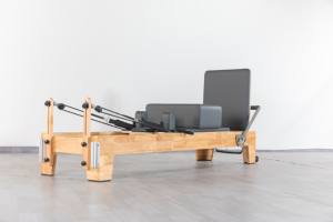 Di alta qualità commerciale in rovere Pilates Studio Reformer in legno di acero nucleo letto per la casa Fitness attrezzature Core Studio Pilates - Product Image 4