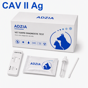 ชุดทดสอบแอนโดโวนิวริสสุนัขชนิดที่ 2 CAV-2 แบบเร็ว <span class=keywords><strong>ราคา</strong></span>ขายส่ง 25 ชุดต่อกล่อง - Product Image 1