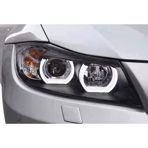 Mise à niveau led ange yeux xénon phare phare pour BMW série 3 E91 <span class=keywords><strong>E90</strong></span> lampe frontale phare 2008-2011 - Product Image 1