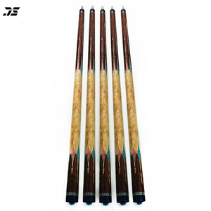 Taco <span class=keywords><strong>de</strong></span> Billar JS con Diseño <span class=keywords><strong>de</strong></span> Patrón Acrílico en Blanco, Azul y Rosa con Incrustaciones <span class=keywords><strong>de</strong></span> <span class=keywords><strong>Arce</strong></span> <span class=keywords><strong>Ojo</strong></span> <span class=keywords><strong>de</strong></span> Pájaro - Product Image 2