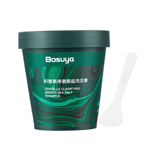Shampooing exfoliant à la Centella et aux herbes 250g, au sel marin et au gingembre pour le nettoyage des cheveux, antipelliculaire, vente en gros - Product Image 1