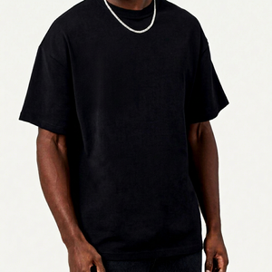T-shirts pour hommes de qualité supérieure, nouveau style, 100% coton, logo sur le devant, strass, sur mesure, respirants, séchage rapide, vêtements d'été - Product Image 1