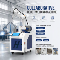 Robot collaboratif industriel de soudage pour la fabrication métallique, portée du bras 1800mm 1400mm 922mm, avec fonctions de traînage et d'apprentissage
