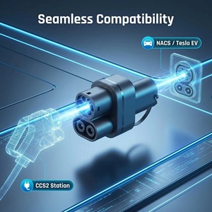 อะแดปเตอร์ Zhk Ccs2 เป็น Type2 สำหรับรถยนต์ไฟฟ้า - ความเร็วสูง ทนทาน ใช้งานได้กับรถยนต์ไฟฟ้าส่วนใหญ่ โซลูชันการชาร์จที่ปลอดภัย - Product Image 3