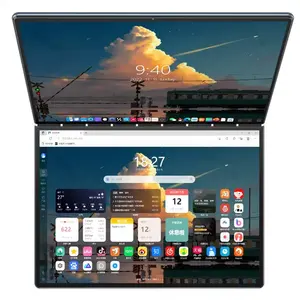 特別なデザイン13.5インチビジネスラップトップデュアルタッチスクリーン2in1コンピューターネットブックラップトップ大量卸売用
