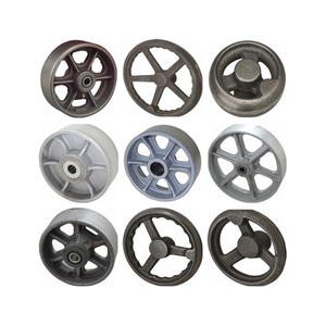 Densen op maat gemaakte hoogwaardige zandgietijzeren wielen, gietwielen, gietdiensten - Product Image 1