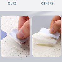 Bas quantité minimale de commande clair PET index carte bloc-notes étanche Transparent autocollants étiquette diviseur drapeau Notes auto-adhésif bloc-notes 60 120 240