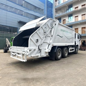Camión Compactador de Basura SHACMAN 6X4 de Construcción Personalizada para la Eliminación de Residuos Urbanos y Servicios de Limpieza Pública - Product Image 4