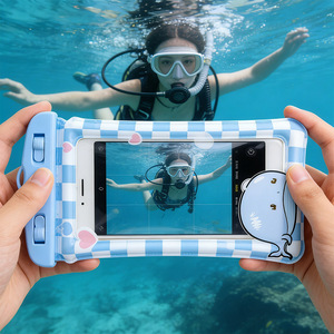 Pochette étanche pour téléphone avec écran tactile, pour la natation et les sports nautiques, sangle détachable, usage unisexe pour adultes - Product Image 3