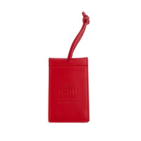 Étiquette de bagage personnalisée en cuir PU, étiquette de nom de voyage personnalisée, étiquette de valise avec logo pour cadeau promotionnel d'entreprise
